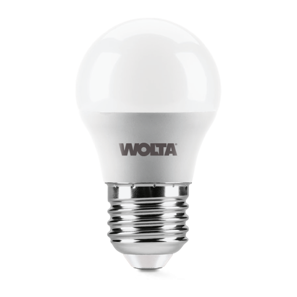 Светодиодная лампа WOLTA 7.5Вт 6500K E27 груша матовая 25W45GL7.5E27