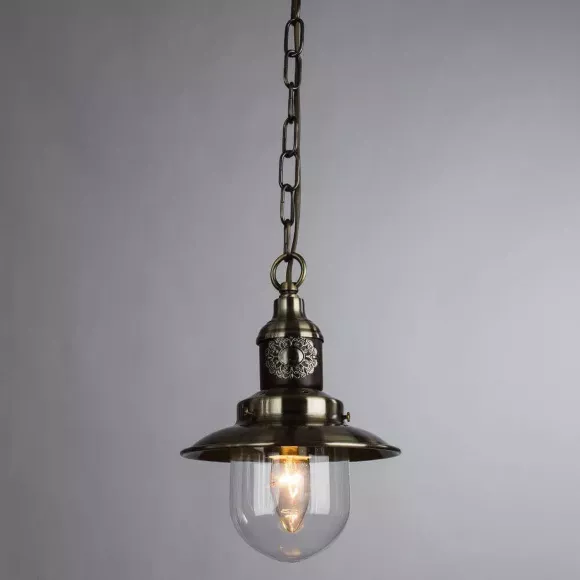 Подвесной светильник Arte Lamp Sailor A4524SP-1AB, Бронза, Прозрачный, Металл Подвесной светильник Arte Lamp Sailor A4524SP-1AB, Бронза, Прозрачный, Металл