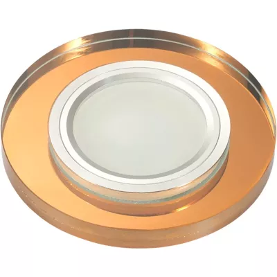 Встраиваемый светильник Fametto DLS-L106 GU5.3 CHROME/BRONZE UL-00000357