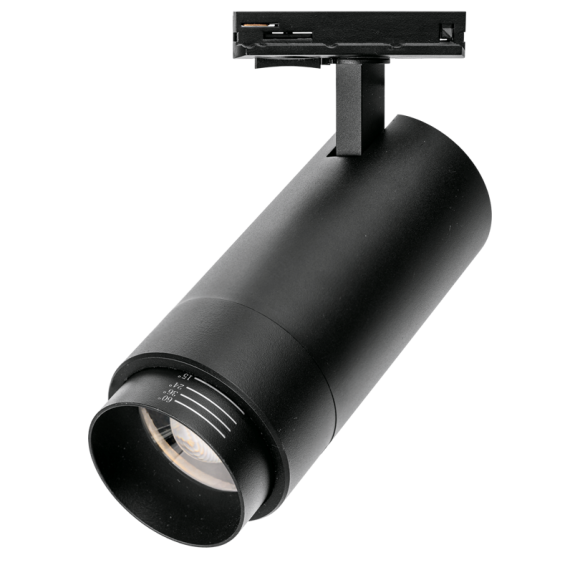 Трековый однофазный светильник Wolta WTL-25W/02B