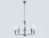 Подвесная люстра Ambrella Light High Light Classic LH75253, вид сверху