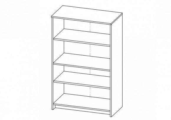 Тумба-витрина Сириус SHST_2.02.03.390.5