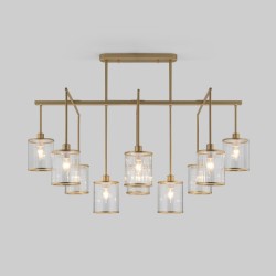 Потолочная люстра Eurosvet Inari 60144/10 золото a061944