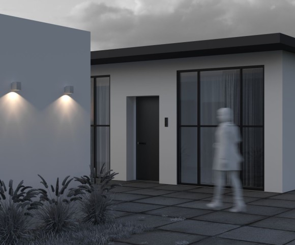 Уличный настенный светильник Maytoni Block O507WL-L5W3K