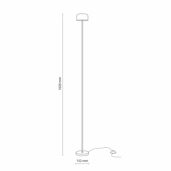 Торшер TK Lighting 19006 Noa Beige a073034, основание крупным планом Торшер TK Lighting 19006 Noa Beige a073034, основание крупным планом