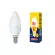 Лампа светодиодная (UL-00003804) Volpe E14 9W 3000K матовая LED-C37-9W/WW/E14/FR/NR, Теплый белый, Китай