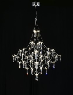 Подвесная люстра с пультом управления Myfar Allegria MR2640-66P-76AP