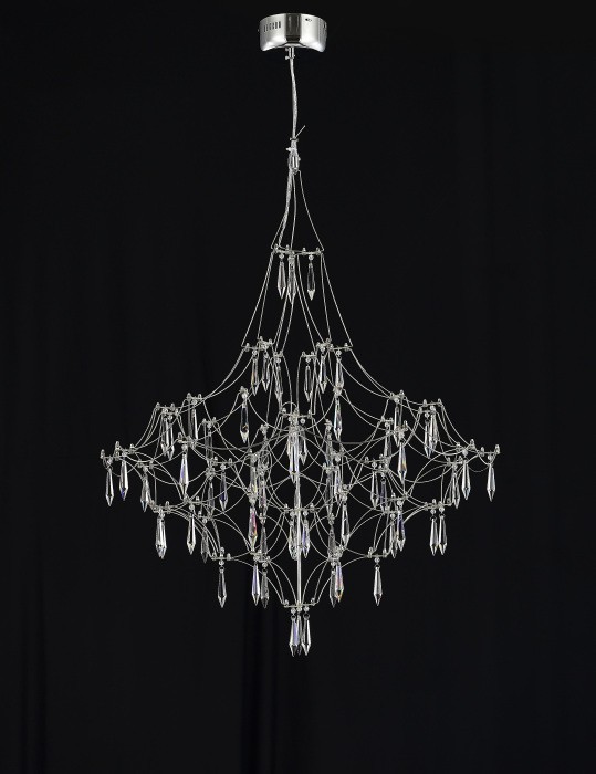 Подвесная люстра с пультом управления Myfar Allegria MR2640-66P-76AP