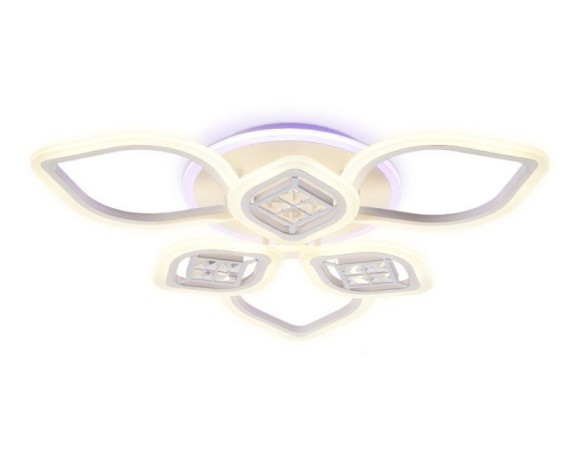 Потолочная светодиодная люстра с пультом управления Ambrella Light Ice FA282