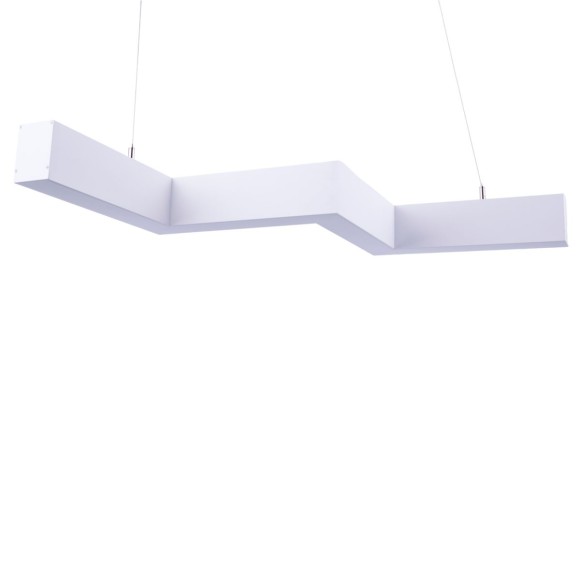 Линейный подвесной светильник Uniel UL-00013518 ULO-K19A 30W/4000K/Z30-120 IP40 WHITE