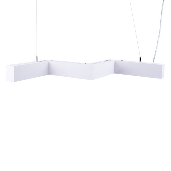 Линейный подвесной светильник Uniel UL-00013518 ULO-K19A 30W/4000K/Z30-120 IP40 WHITE