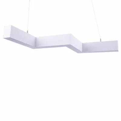 Линейный подвесной светильник Uniel UL-00013518 ULO-K19A 30W/4000K/Z30-120 IP40 WHITE