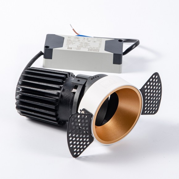 Встраиваемый светильник Fiberli MR1215 (круглая рамка) 12130102