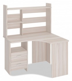 Стол компьютерный Домино Лайт СКЛ-Угл120+НКЛ-120 MER_SKL-Ugl120_NKL-120_K_PRAV