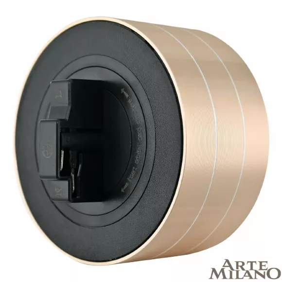 Трековая розетка Arte Milano Am-track-sockets 380011TS/ES Gold Трековая розетка Arte Milano Am-track-sockets 380011TS/ES Gold