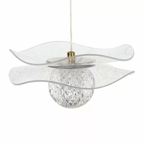 Подвесной светильник Citilux Signature CL247051, Бронза, Прозрачный, Теплый белый, крупный план