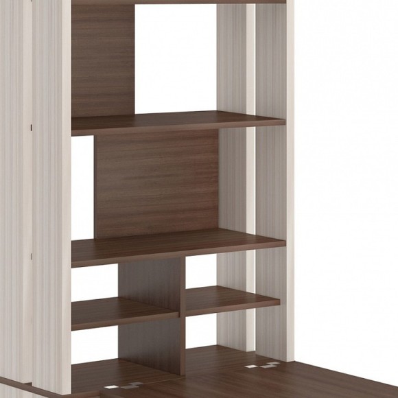 Стол компьютерный Домино Лайт СТЛ-ОВХ+С100Прям MER_STL-OVH-S100Pryam_KSH