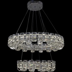 Подвесная светодиодная люстра Reluce 33051-0.4-400+600 CR