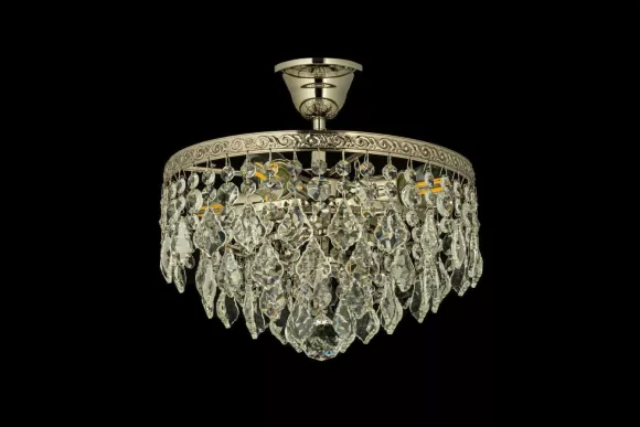 Люстра на штанге Arti Lampadari Castellana E 1.3.30.602 N, Никель, Прозрачный, Металл, крупный план Люстра на штанге Arti Lampadari Castellana E 1.3.30.602 N, Никель, Прозрачный, Металл, крупный план