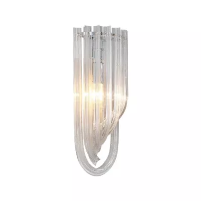 Настенный светильник Delight Collection Murano Glass KR0116W-1 chrome
