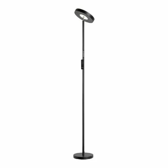 Торшер Lussole Carmel LSP-0901-SE, Черный, Белый, От теплого до холодного, крупный план основания Торшер Lussole Carmel LSP-0901-SE, Черный, Белый, От теплого до холодного, крупный план основания