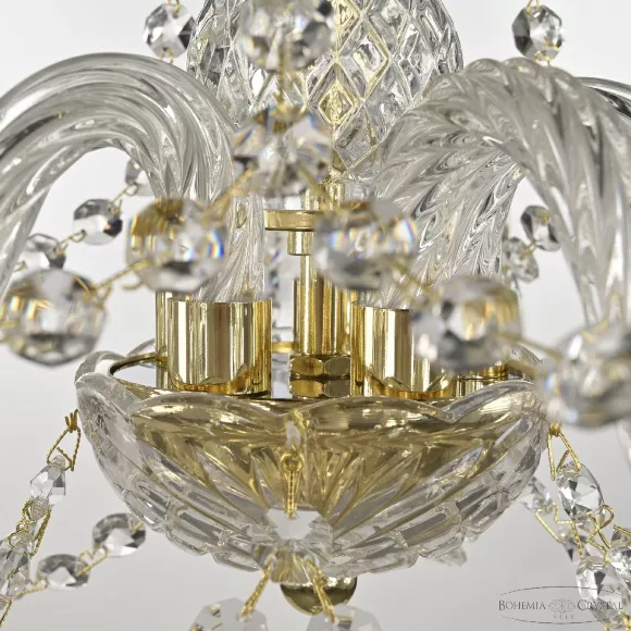 Подвесная люстра Bohemia Ivele Crystal 101/5/141 G, Классика, Золото