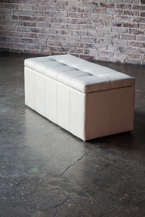 Банкетка-сундук Лонг светло-бежевая DRB_396857