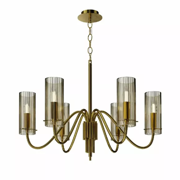 Подвесная люстра ST Luce Santori SL2005.303.06, декоративные элементы крупным планом