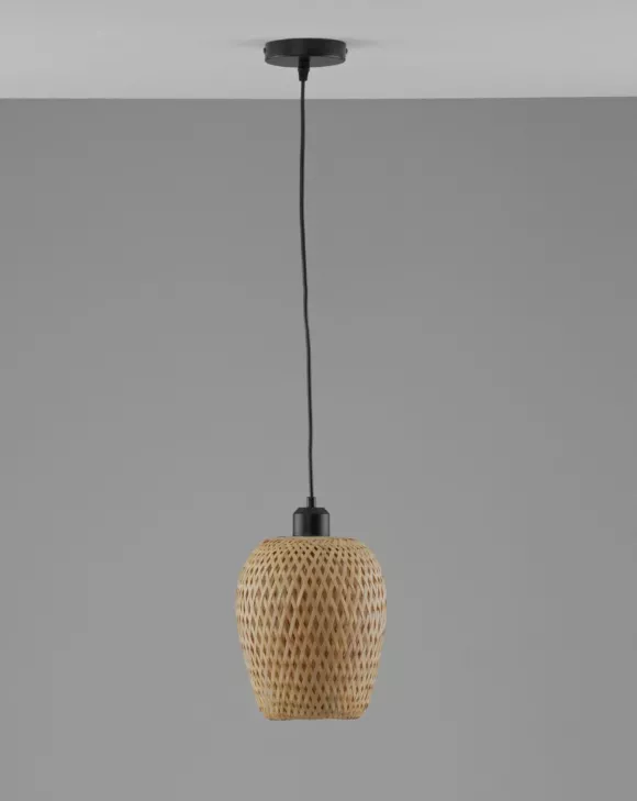 Подвесной светильник Moderli Marly V11863-1P, Черный, Коричневый, Металл