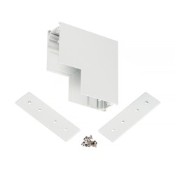 Коннектор угловой для магнитного шинопровода Myfar Accessories for MagLine 23 MT0201-CLW-W