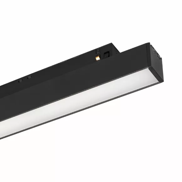 Трековый магнитный светильник ArlightMAG-ORIENT-FLAT-L235-8W Day4000 (BK, 100 deg, 48V) (IP20 Металл) 033608(1)