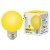 Лампа светодиодная Volpe E27 3W желтая LED-G60-3W/Yellow/E27/FR/С UL-00006961