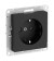 Розетка с заземлением, 16А, мех., быстрозажим. клем. Systeme Electric AtlasDesign Карбон ATN001043S