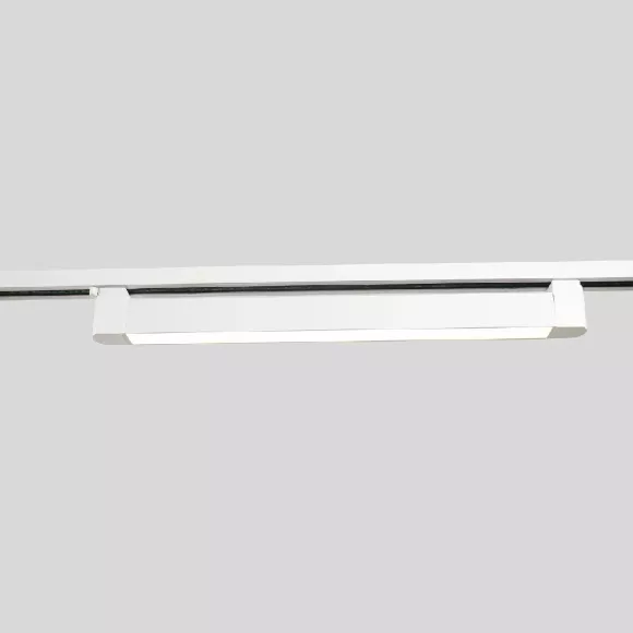 Трековый однофазный светильник Crystal Lux CLT 0.31 010 18W WH M4000K, Белый Трековый однофазный светильник Crystal Lux CLT 0.31 010 18W WH M4000K, Белый