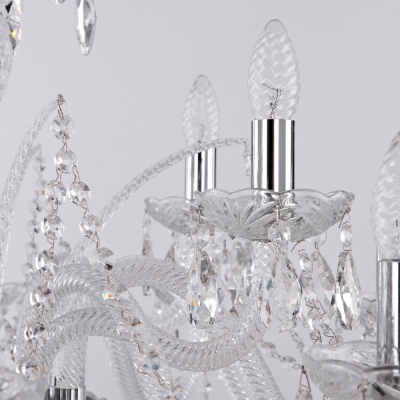 Подвесная люстра Bohemia Ivele Crystal 105/10+5/300 Ni