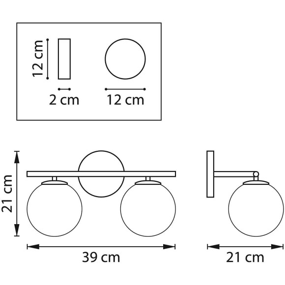 Бра Lightstar Croco 815523