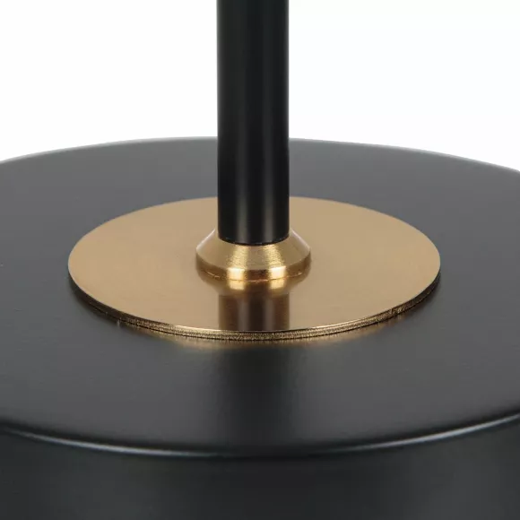 Настольная лампа Arte Lamp Jamie A4090LT-1BK, Черный, Белый, Металл, крупный план основания Настольная лампа Arte Lamp Jamie A4090LT-1BK, Черный, Белый, Металл, крупный план основания