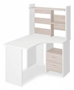 Стол компьютерный Домино Lite СКЛ-Угл120+НКЛ-100 БЕК ПРАВ MER_SKL-Ugl120_NKL-100_BEK_PRAV