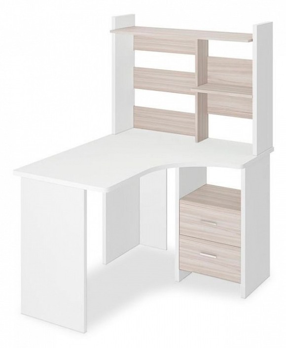 Стол компьютерный Домино Lite СКЛ-Угл120+НКЛ-100 БЕК ПРАВ MER_SKL-Ugl120_NKL-100_BEK_PRAV