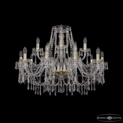 Подвесная люстра Bohemia Ivele Crystal 1403/10+5/300 G