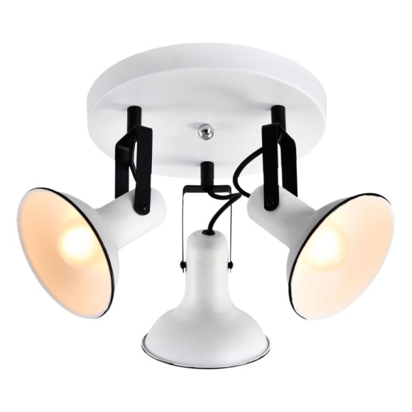 Спот Lussole LOFT Fargo LSP-8803, E14, 120W, белый