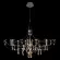 Подвесная люстра Loft IT Mira 10589/900 Silver Asfour, Серебро, Прозрачный, Теплый белый, крупный план