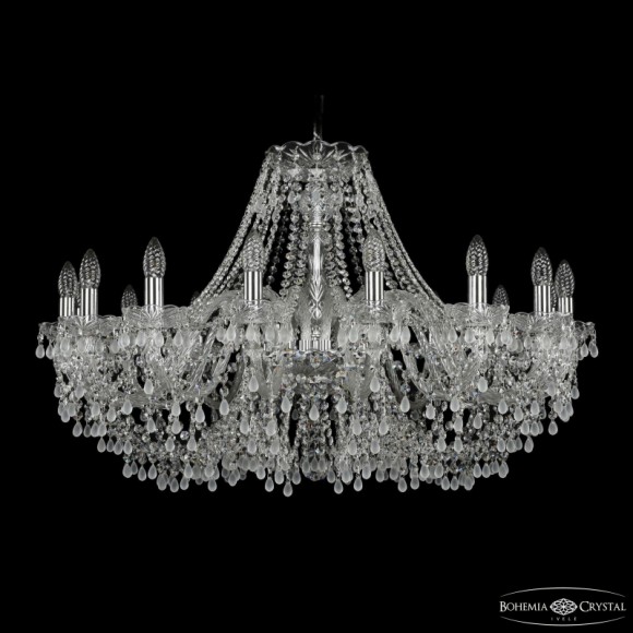 Подвесная люстра Bohemia Ivele Crystal 1410/16/360 Ni V0300