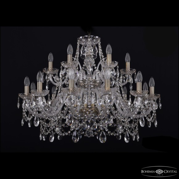 Подвесная люстра Bohemia Ivele Crystal 1411/12+6/300/2d Pa
