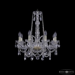 Подвесная люстра Bohemia Ivele Crystal 1411/8/195/h-65 G