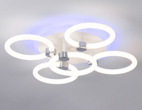 Потолочная светодиодная люстра с пультом управления Ambrella Light Original FA3841