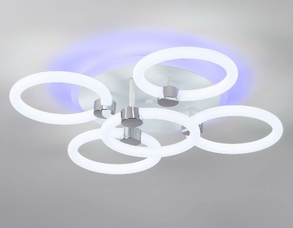 Потолочная светодиодная люстра с пультом управления Ambrella Light Original FA3841