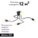 Потолочная люстра Ambrella Light Traditional TR8022, Черный, Металл, Лофт стиль