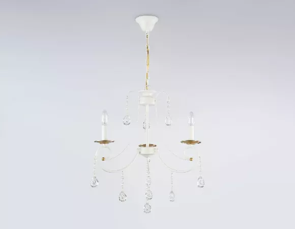 Подвесная люстра Ambrella Light Classic TR4915, Белый, Металл, Классика стиль, крупный план
