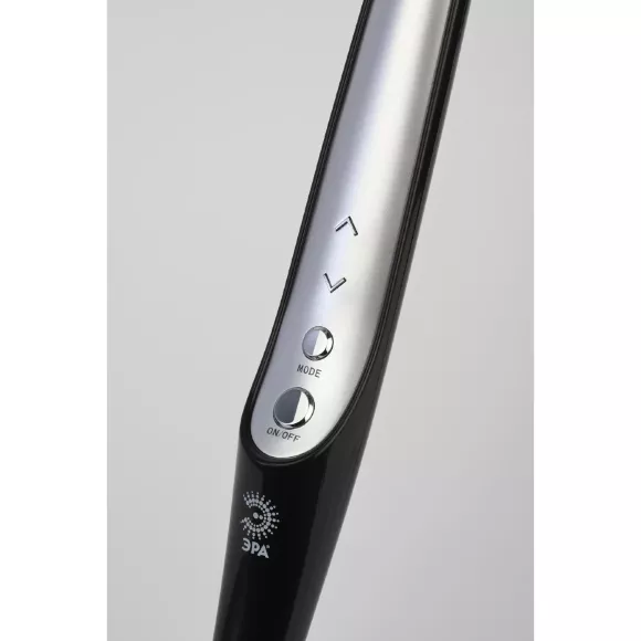 Настольная лампа Эра NLED-496-12W-BK Б0052767, Черный, От теплого до холодного, Пластик, вид сбоку Настольная лампа Эра NLED-496-12W-BK Б0052767, Черный, От теплого до холодного, Пластик, вид сбоку